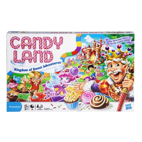 Hasbro Gaming Candy Land Kingdom Of Sweet Adventures Board Game For Kids, Halloween Gifts, Ages 3 & Up (Amazon Exclusive)