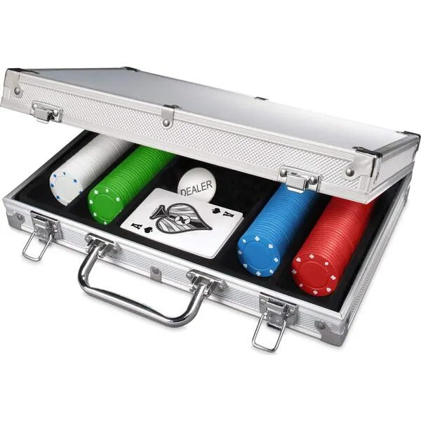 200 pc Poker Set In Aluminum Case