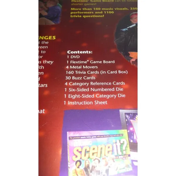 Scene It? Music Edition DVD Game