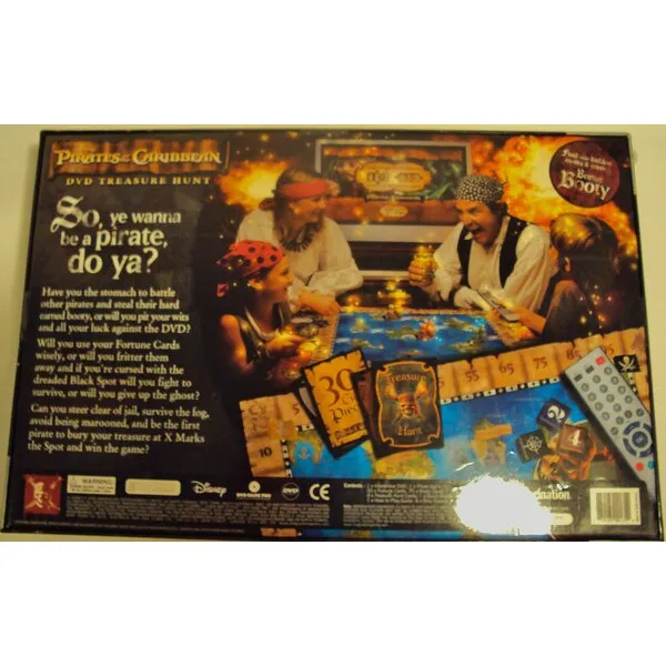 Pirates of the Caribbean DVD Treasure Hunt