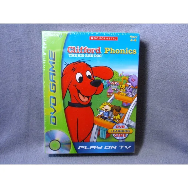 Clifford the Big Red Dog8482; Phonics DVD Game