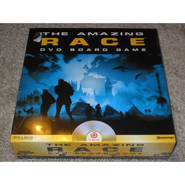 Pressman The Amazing Race DVD Board Game
