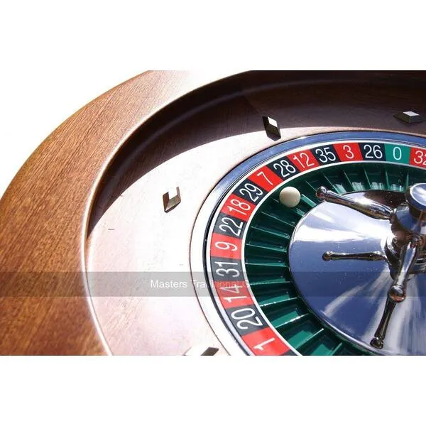Dal Negro Montecarlo 50cm Mahogany Roulette Wheel - Large Wooden Roulette Wheel - Single 0 with Precision Bearing Mechanism - Home Casino Games