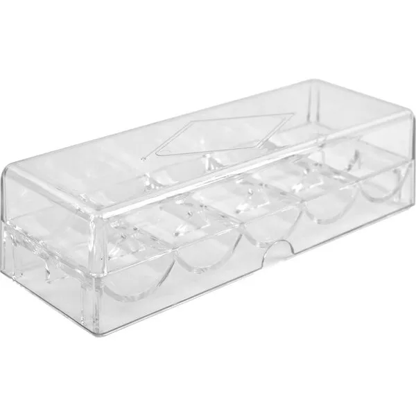 Clear Acrylic Chip Tray & Cover