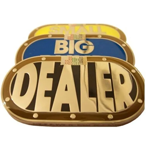 pokerweights Dealer Button & Blind Set