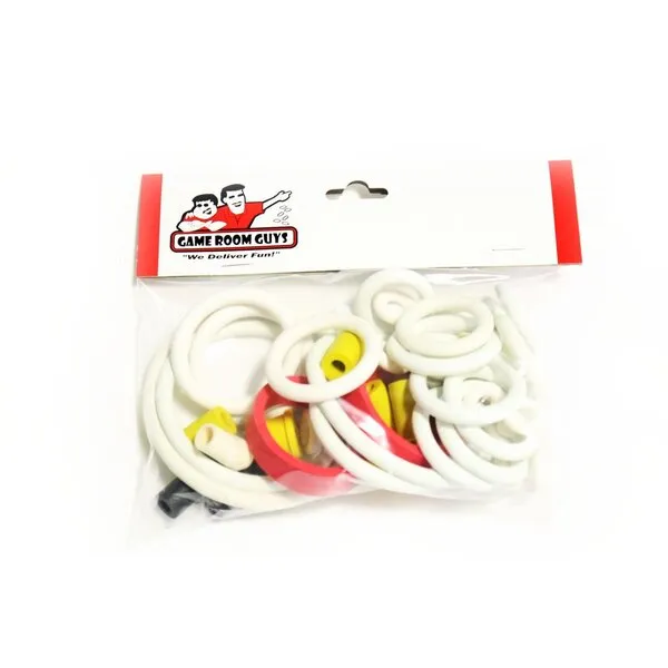 Game Room Guys 1988 Williams Cyclone Pinball White Rubber Ring Kit