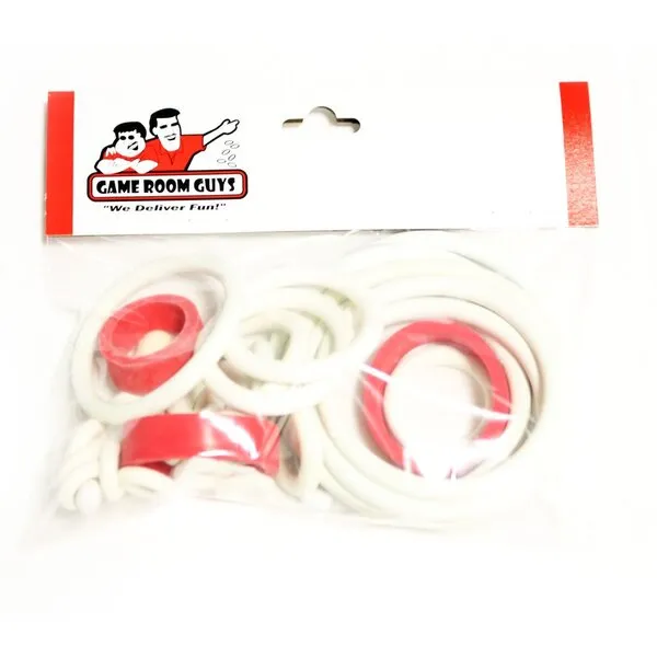 Game Room Guys Bally Flash Gordon Pinball White Rubber Ring Kit