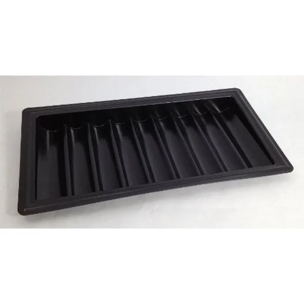 Flexible 9 Slot Dealer Tray Poker Blackjack Casino Style