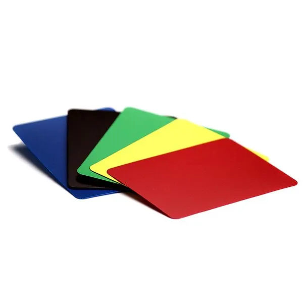 Brybelly Poker Size Cut Cards-Pack of 5, Assorted Color