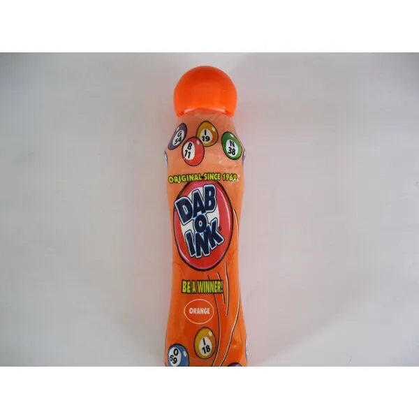 3oz Dab-O-Ink Orange Bingo Dauber