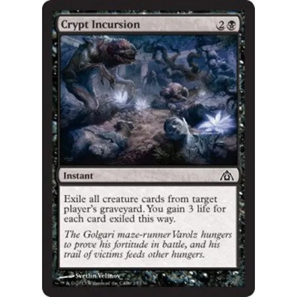 Magic: the Gathering - Crypt Incursion (23) - Dragon\'s Maze