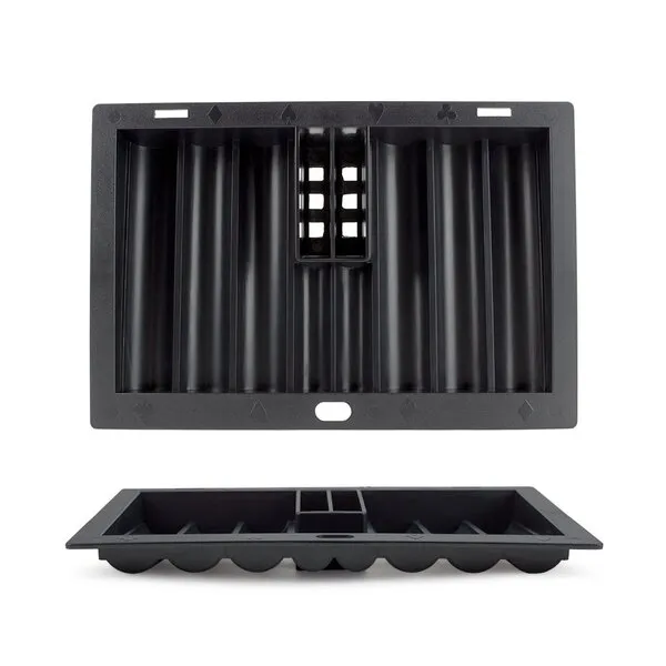 Brybelly 300-Chip Dealer Chip Tray - for Poker Games