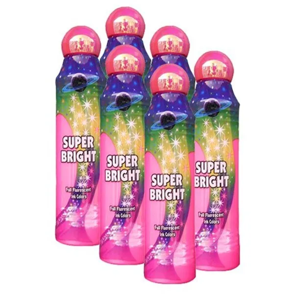 Super Bright Six Pack 3oz Pink Bingo Dauber