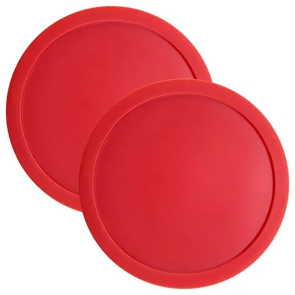 Brybelly Air Hockey Pucks - Accessories for Game Room Gaming Tabletop for Kids & Adults