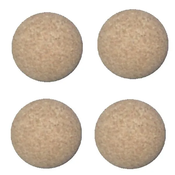 New Gamesson Cork 36mm Balls Extra Quiet Football Table Fussballs Pack Of 4