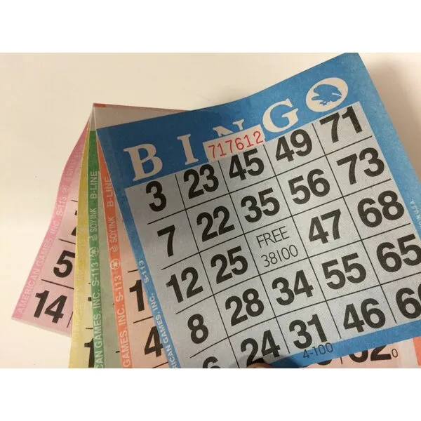1 on 5 up Bingo Paper Cards (100 Books Per Order)