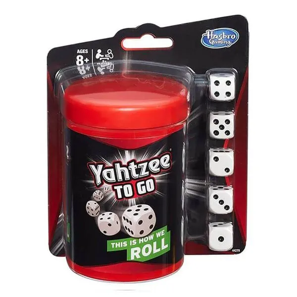 Hasbro Yahtzee to Go Travel Game 2014 Gaming
