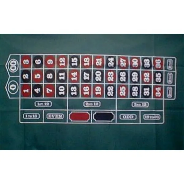 Deluxe 18 Inch Wheel Roulette Set - Comes with Layout, 100 Chips, Marker and 2 Balls