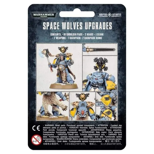 Games Workshop Warhammer 40,000 Space Wolves Upgrade Pack