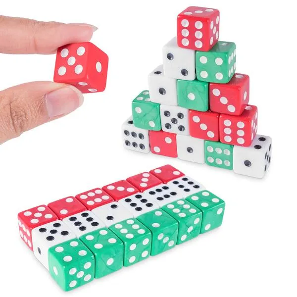 Super Z Outlet Standard 16mm Dice (Multicolor 18pc)