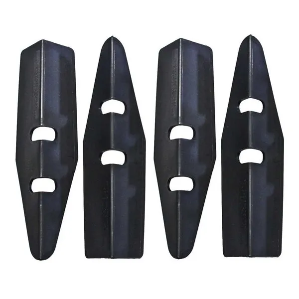 Game Room Guys 4 Black PinCab Pinball Machine Leg Protectors