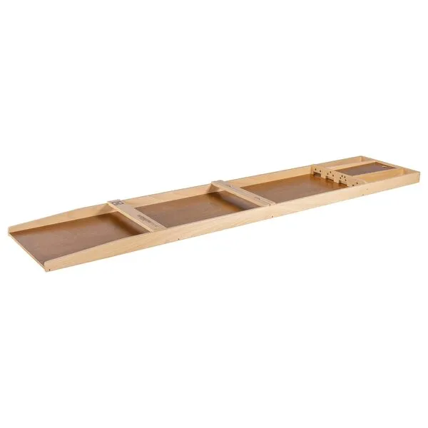 Heemskerk Folding Dutch Shuffleboard - Premium Quality Full-Size HS-40 Sjoelbak That Folds for Storage - Accessories Included - Shuffleboard Table - Made in The Netherlands