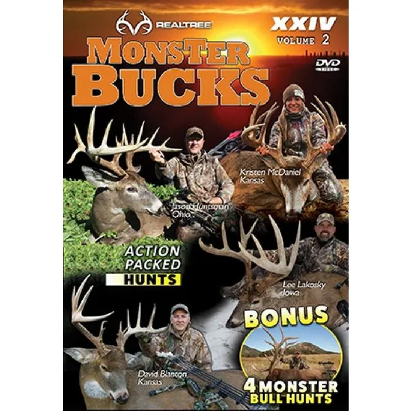 Br &Nameinternal Realtree Outdoors DVD Monster Bucks XXIV, Volume 2