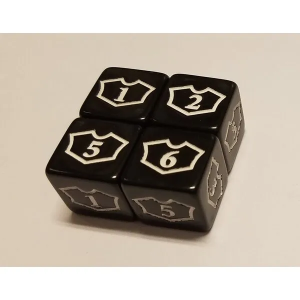 8X Planeswalker 1-6 & 7-12 Loyalty Dice for Magic: The Gathering/CCG MTG