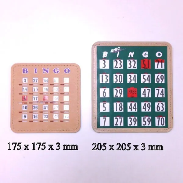 Tapp Collections Jumbo Bingo Shutter Cards 10-pk - Green