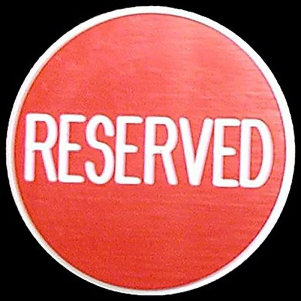 Brybelly Casino Quality Reserved Poker Button - Includes Bonus Cut Card!