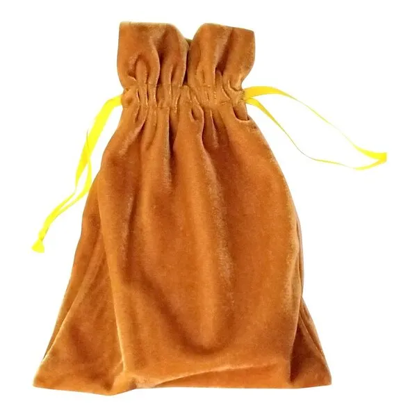 Gold Velvet Tarot Bag 6 x 9 by Paper Mart