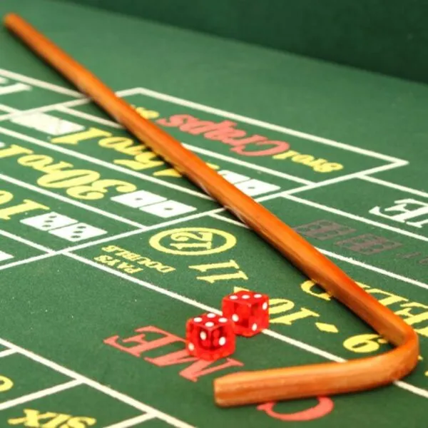 TMG Deluxe Rattan Craps Dice Stick - Choose from 36 or 48 Inch Size!