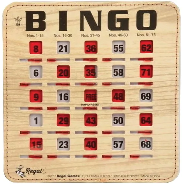 Regal Bingo Bingo Cards with Sliding Windows - Extra Thick Stitched Cardstock - Woodgrain Reusable & Large Bingo Cards - Ideal for Family Fun Bingo Game Night - Non Repeating Set - 25 Pcs