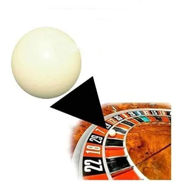 Unbranded (Two) 3/4 Inch Casino Grade Roulette Ball (Pill) - Item 20-1006x2