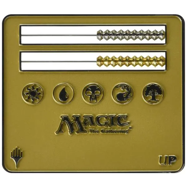 Official Magic: The Gathering Large Abacus Life Counter (Gold)