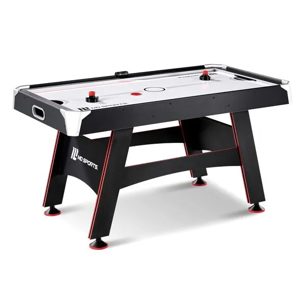 MD Sports Air Hockey Multiple Styles Game Tables, Indoor Arcade Gaming Sets with Electronic Score Systems, Perfect for Family Game Rooms