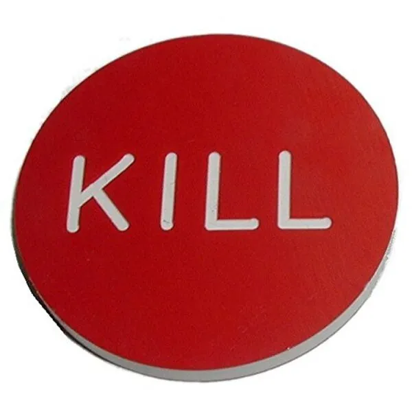 TMG Kill Poker Button - Set of 2!