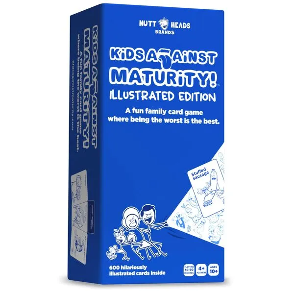 Kids Against Maturity: The Original Card Game for Kids and Families, Super Fun Hilarious for Family Party Game Night