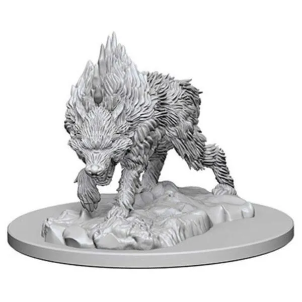 Pathfinder Deep Cuts Unpainted Miniatures: Wave 4: Dire Wolf