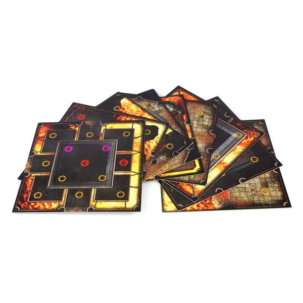 Steamforged Games Dark Souls The Board Game: Darkroot Basin and Iron Keep Tile Set
