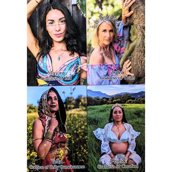 Generic Superpower Goddesses Oracle Deck