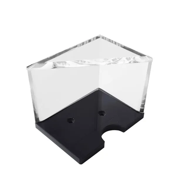 GSE Games & Sports Expert 2 Decks Acrylic Discard Trays, Casino Grade Discard Holder Trays for Blackjack, Bridge, Playing Cards