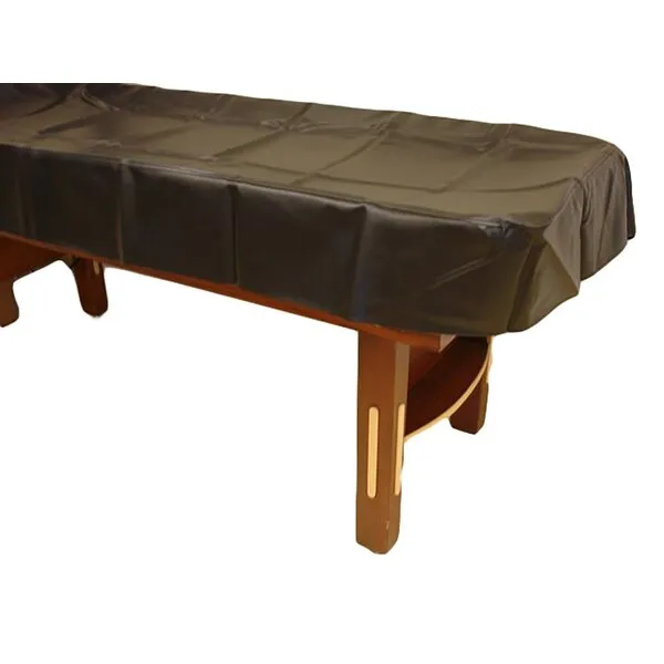 Championship Shuffleboard Table Cover - Black- 12\'