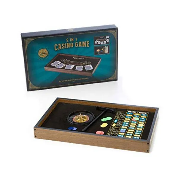 2 in 1 Poker Blackjack Roulette Casino Game