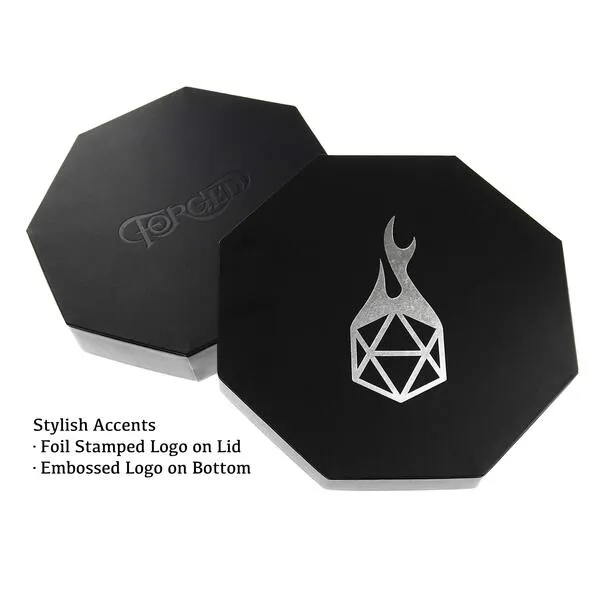 Forged Dice Co. Dice Arena Rolling Tray and Storage Compatible with Any dice Game, D&D and RPG Gaming