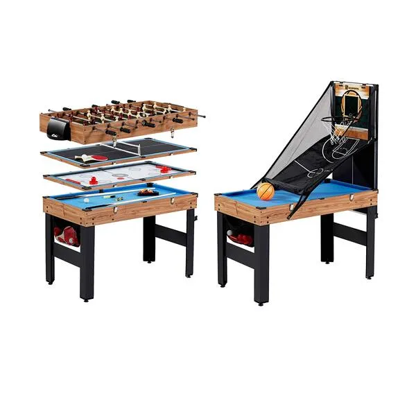 MD Sports Multi Game Combination Table Set - Available in Multiple Styles, 48