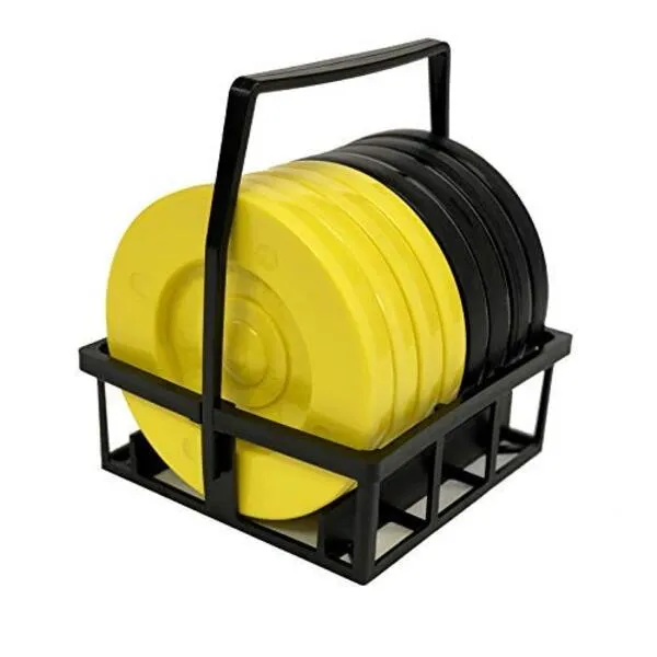 ARCO Shuffleboard Tournament Discs with Disc Carrier
