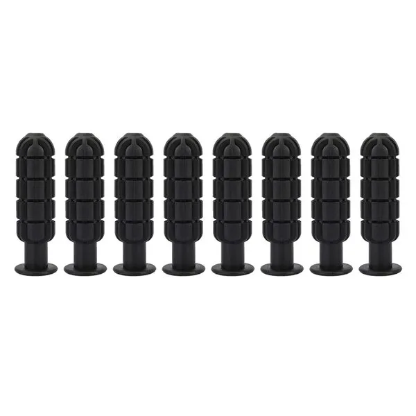 Plastic Foosball Handles Table Football Grip Part Replacements Foosball Handle Grip for Standard Foosball Tables (8 Pack)