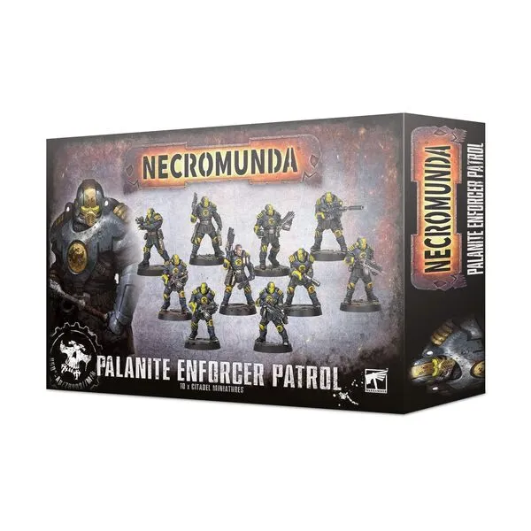 Games Workshop Warhammer NECROMUNDA: PALANITE Enforcer Patrol