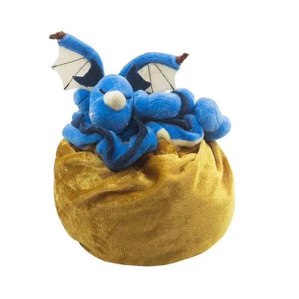 Usnyabni Dragon's Hoard Dice Bag, Blue